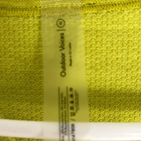 Outdoor Voices Men’s Seamless Pique Tank Top Shirt NWT - Picture 7 of 9